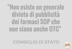 pubblicità dei farmaci SOP per media for health